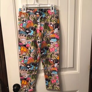 Colorful Kids Leggings NWOT size 12 girls